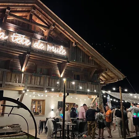 Restaurant La Tete De Mule בית הארחה Cohennoz